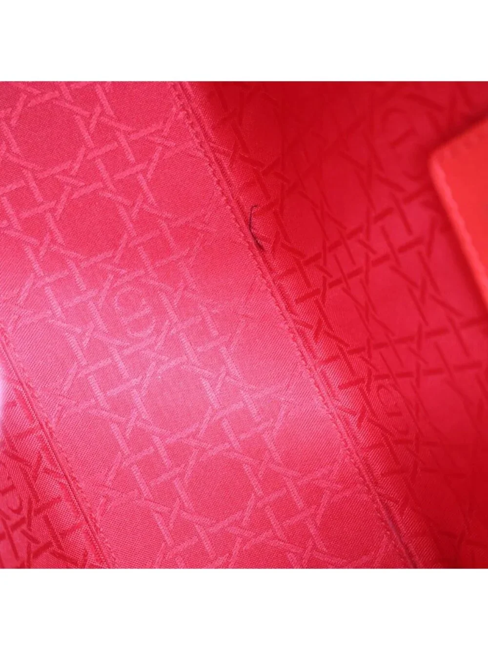 Dior Lady Cannage Leather 2-Way Handbag